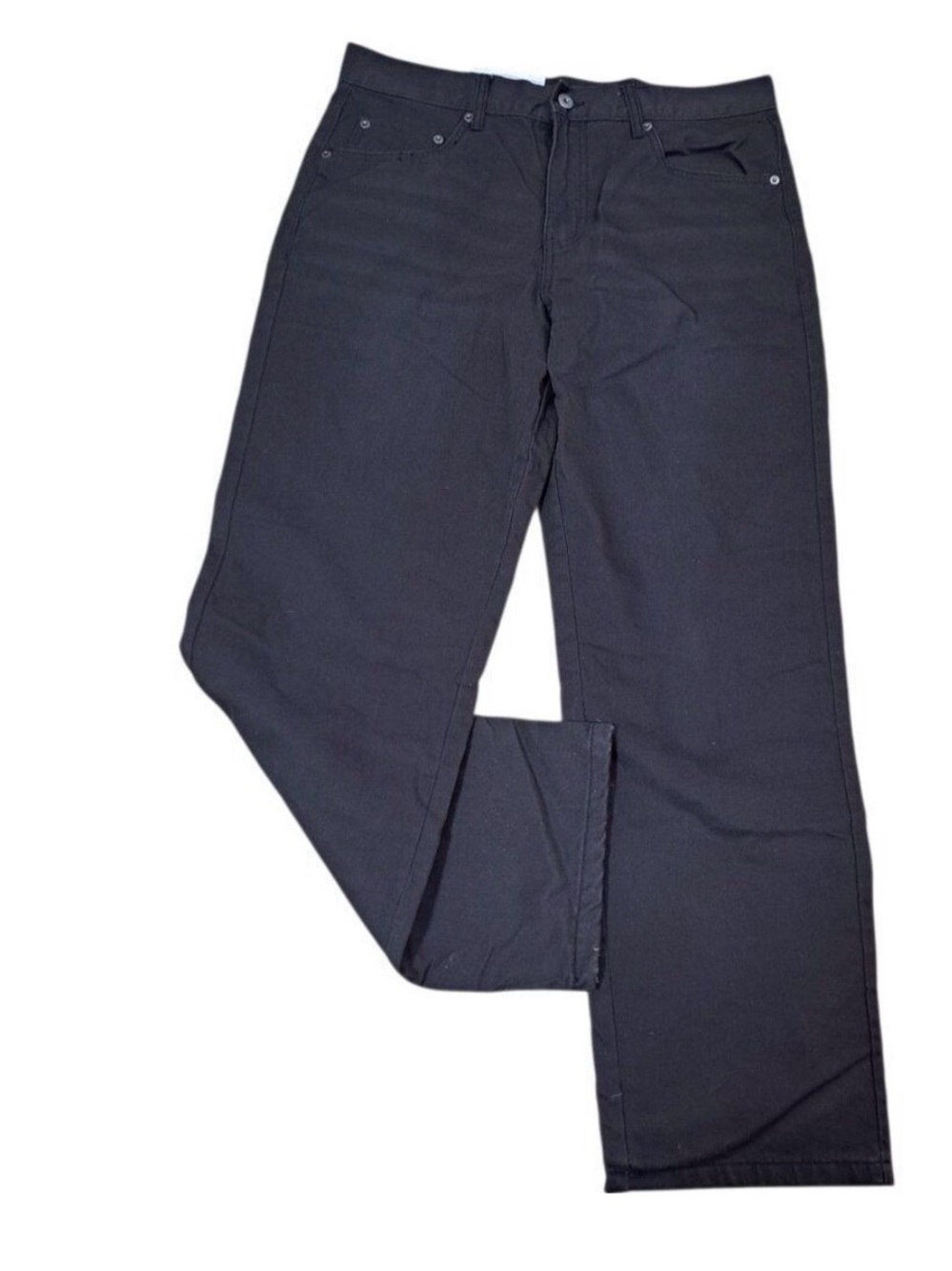 Adventuridge Men's Straight Fit Flannel Lined Jeans - Dark Grey